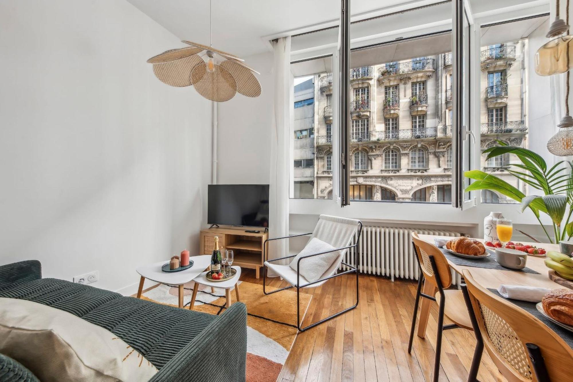 Le Louvre Apt Lägenhet Paris Exteriör bild